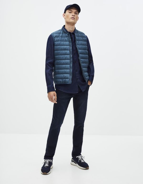 Doudoune light sans manches déperlante