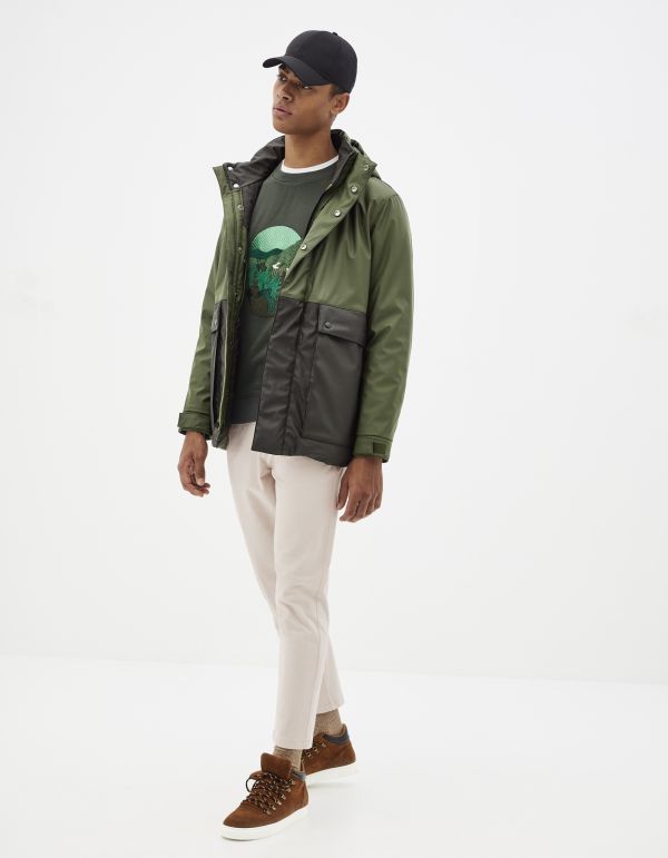 Parka longue mi-saison