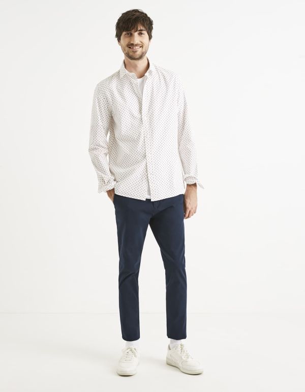 Chemise modern fit 100% coton