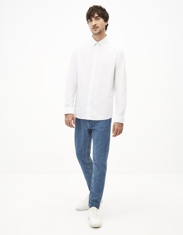Chemise modern fit 100% coton