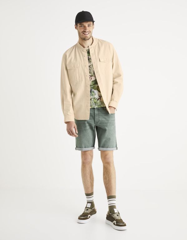 T-shirt col rond 100% coton