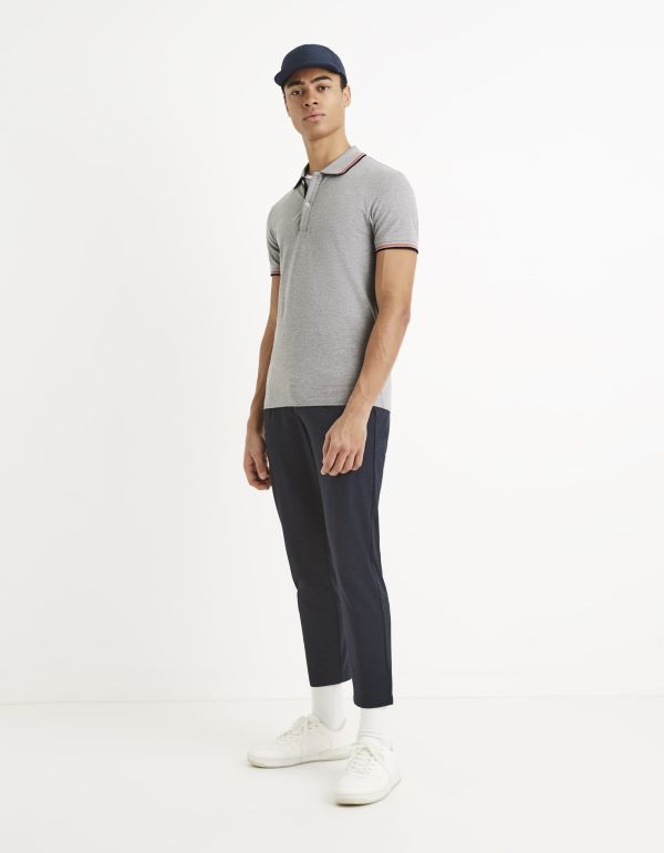 Polo piqué coton majoritaire