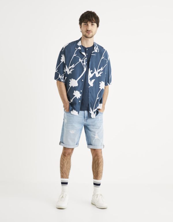 T-shirt col rond 100% coton