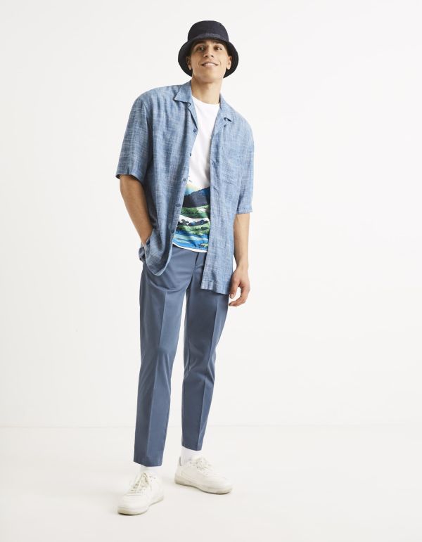 Pantalon taille élastiquée