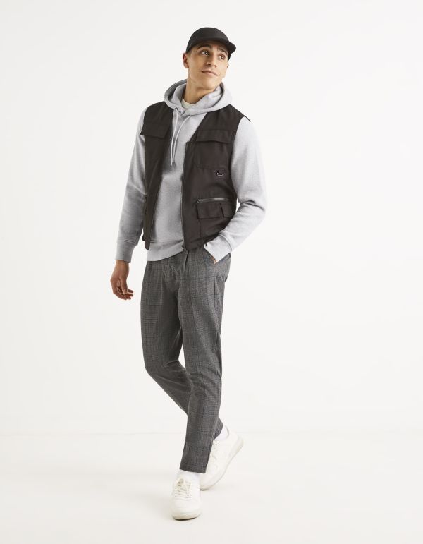 Gilet sans manche multipoches