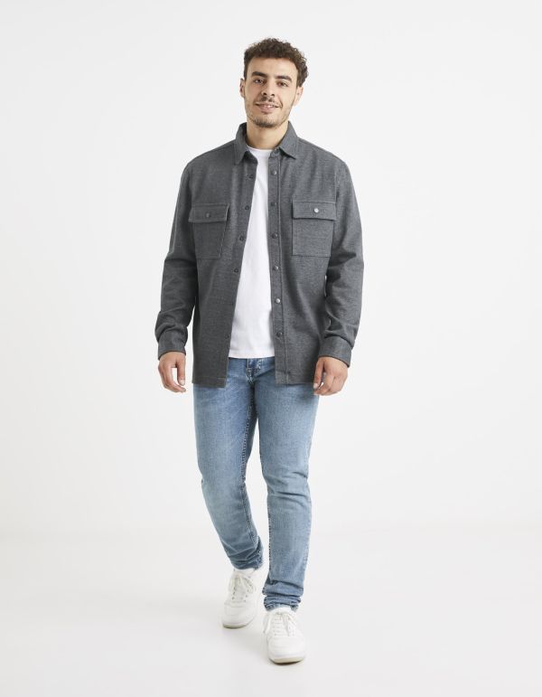 Surchemise regular 100% coton