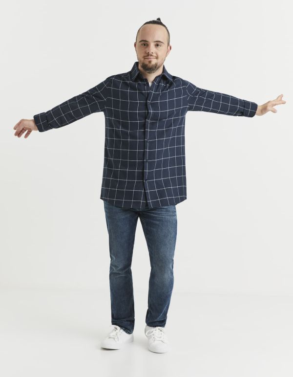 Chemise modern fit 100% coton