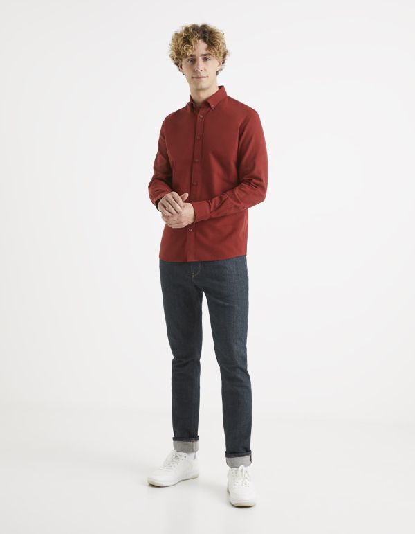 Chemise modern fit 100% coton