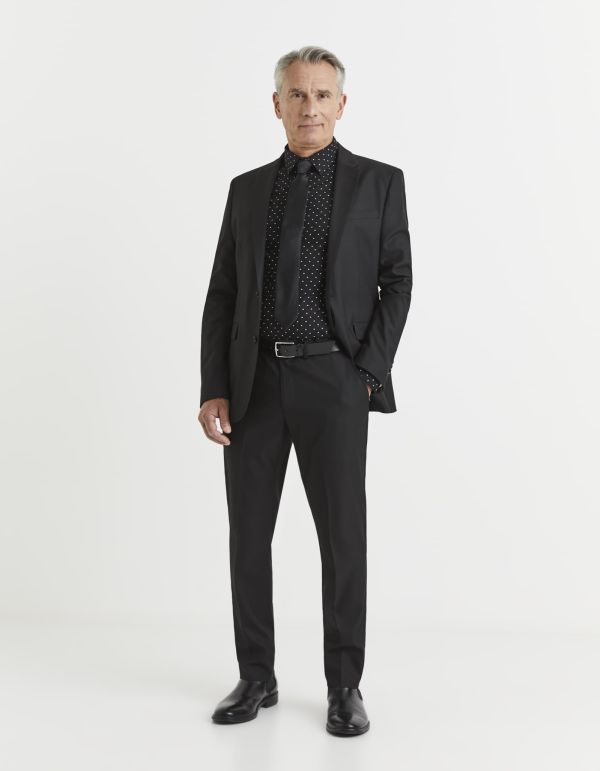 Chemise slim 100% coton