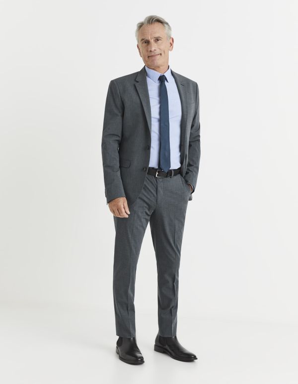 Chemise slim coton stretch repassage facile