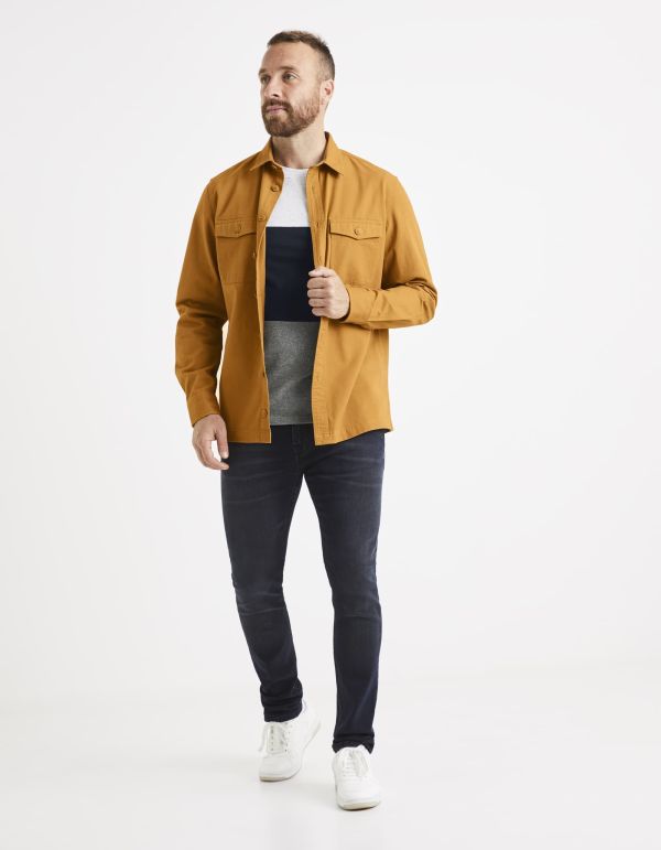 Surchemise regular 100% coton