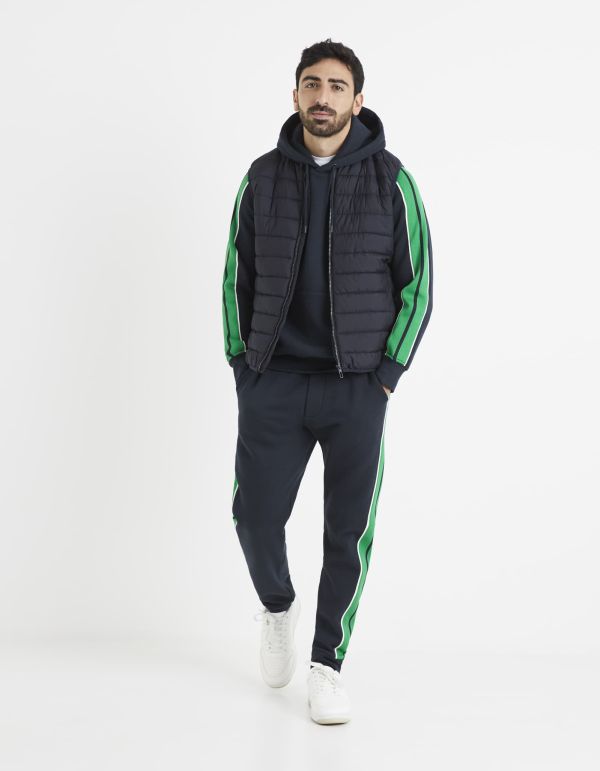 Sweat à capuche en coton mélangé