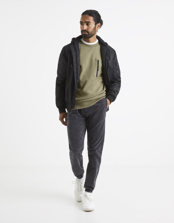 Sweat col rond 100% coton