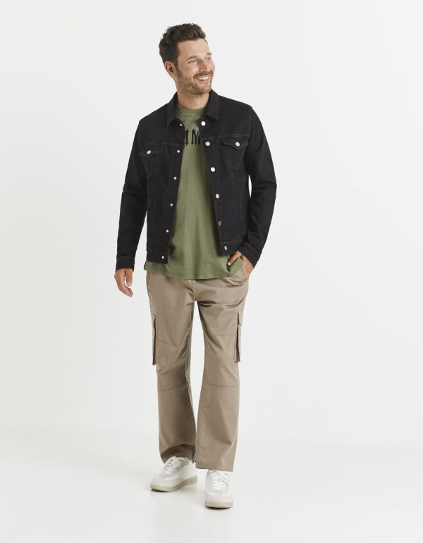 T-shirt col rond 100% coton