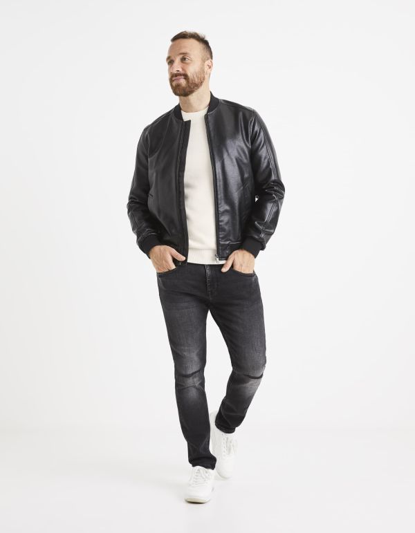 Pull col rond 100% coton