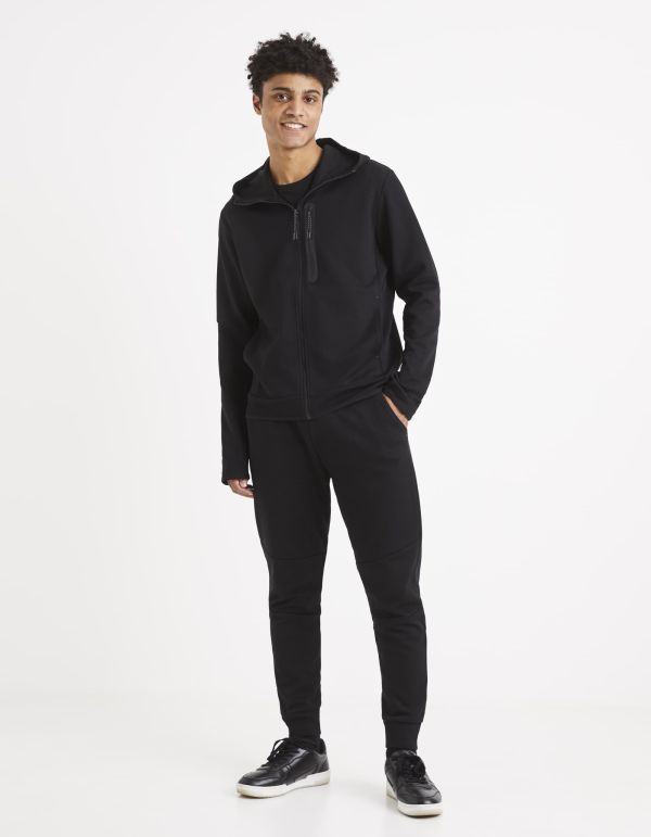 Veste zippée à capuche