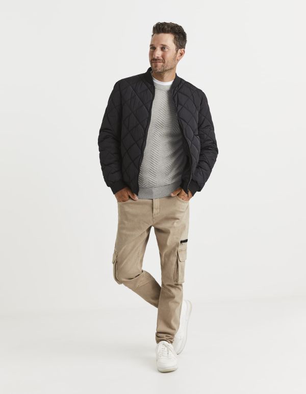 Pantalon skinny cargo 5 poches