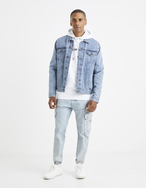 Jean jogging avec poches cargo