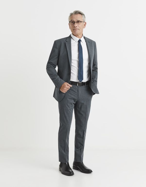 Pantalon de costume THEODORE lavable slim
