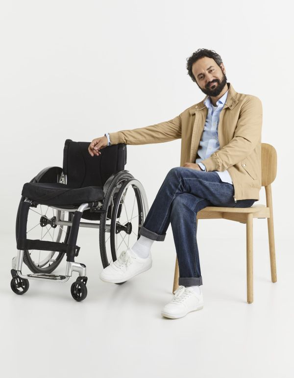 Blouson col montant déperlant