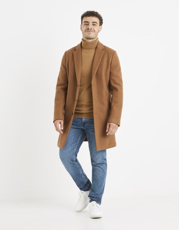 Manteau en maille non doublé