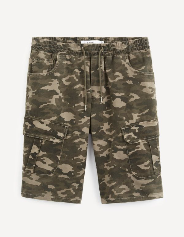 Bermuda cargo maille