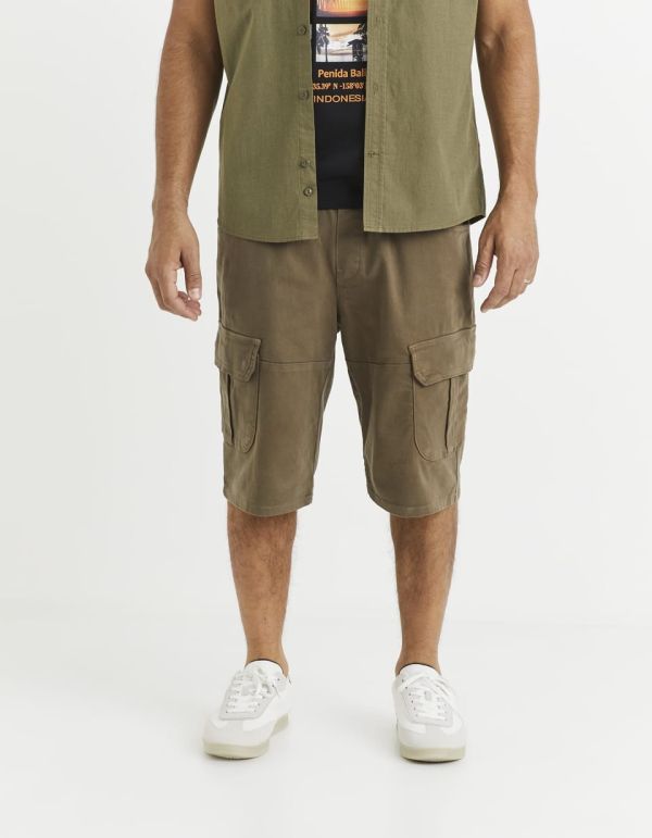 Bermuda cargo maille