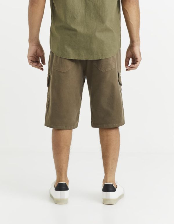 Bermuda cargo maille