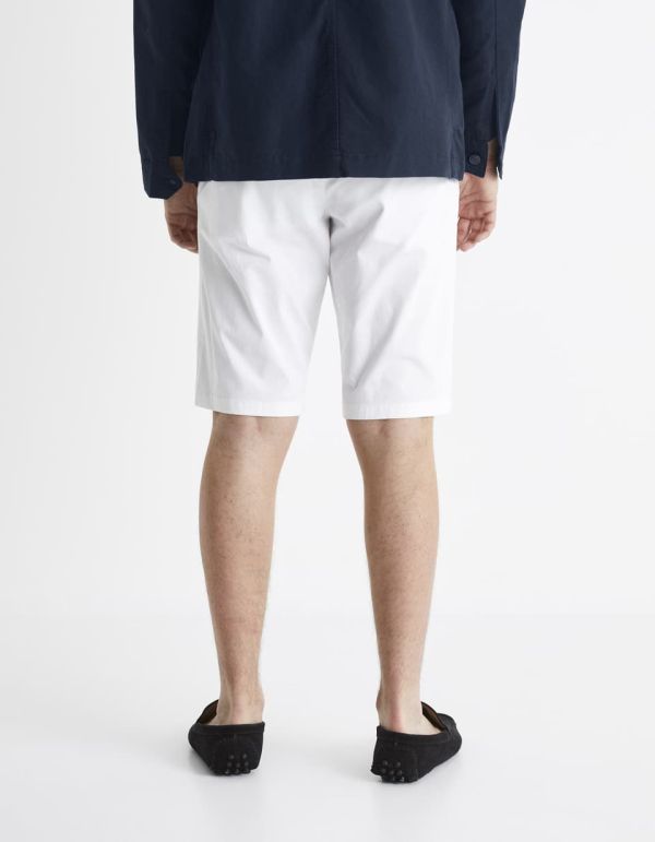Bermuda chino coton stretch