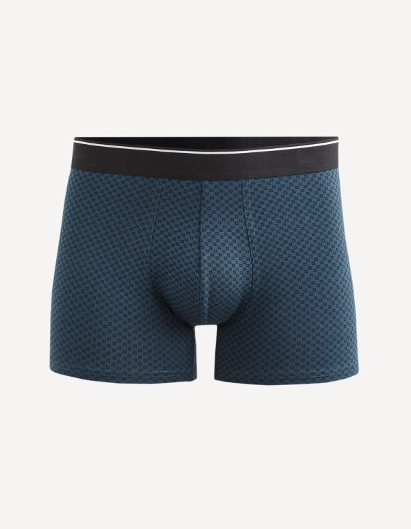 Boxer coton premium supima damier
