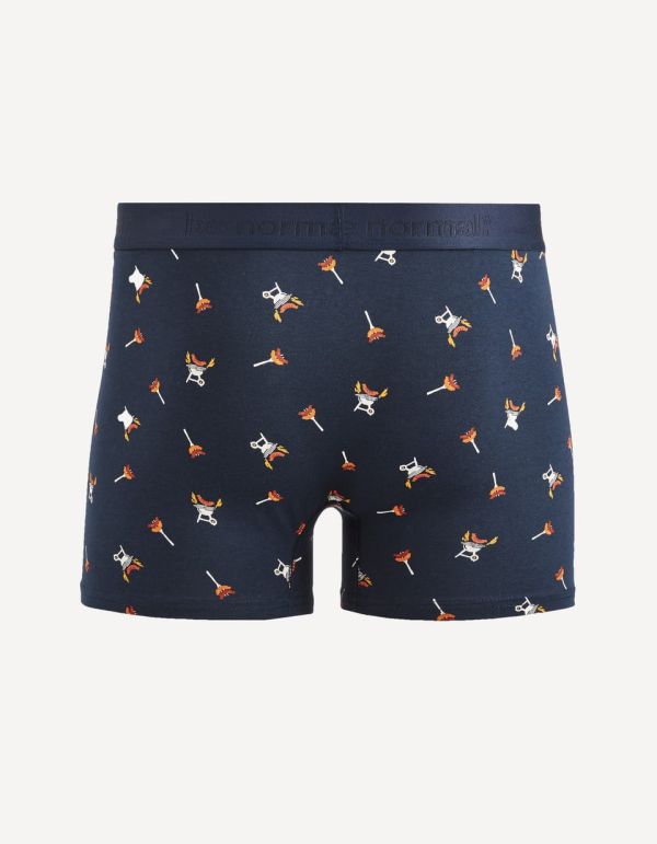 Boxer en coton stretch