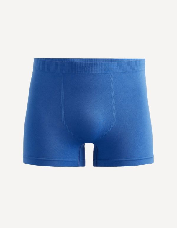 Boxer en microfibre sans couture uni