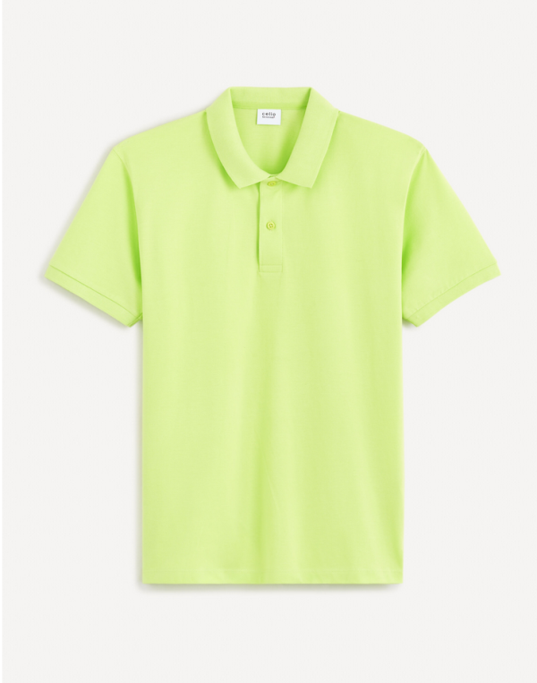 Polo piqué 100% coton - vert