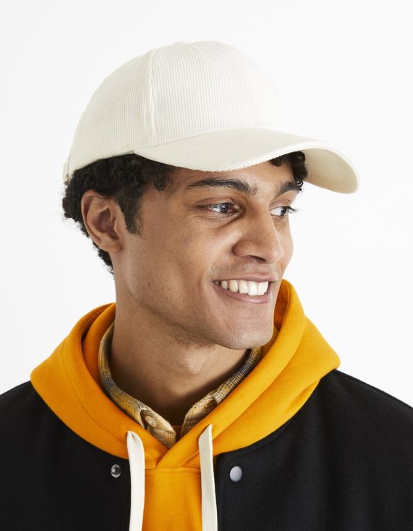 Casquette 100% coton - blanc