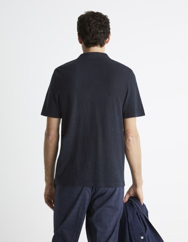 Chemise manches courtes en maille