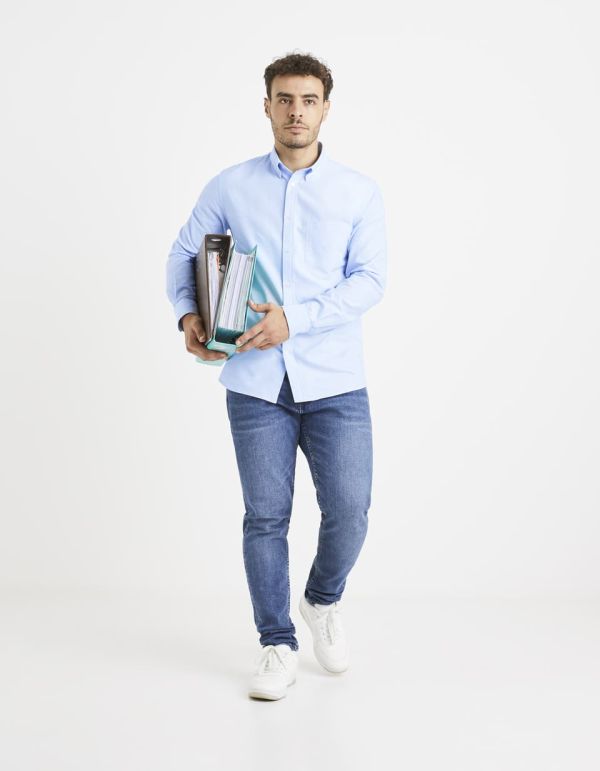 Chemise modern fit 100% coton