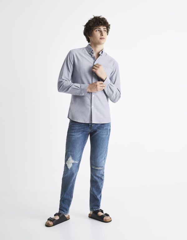 Chemise modern fit 100% coton