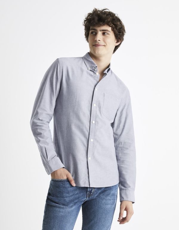 Chemise modern fit 100% coton