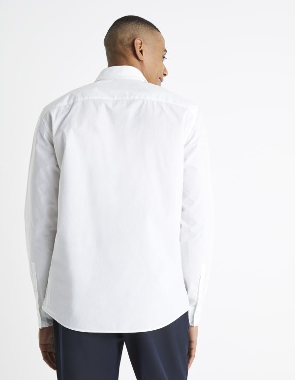 Chemise regular 100% coton