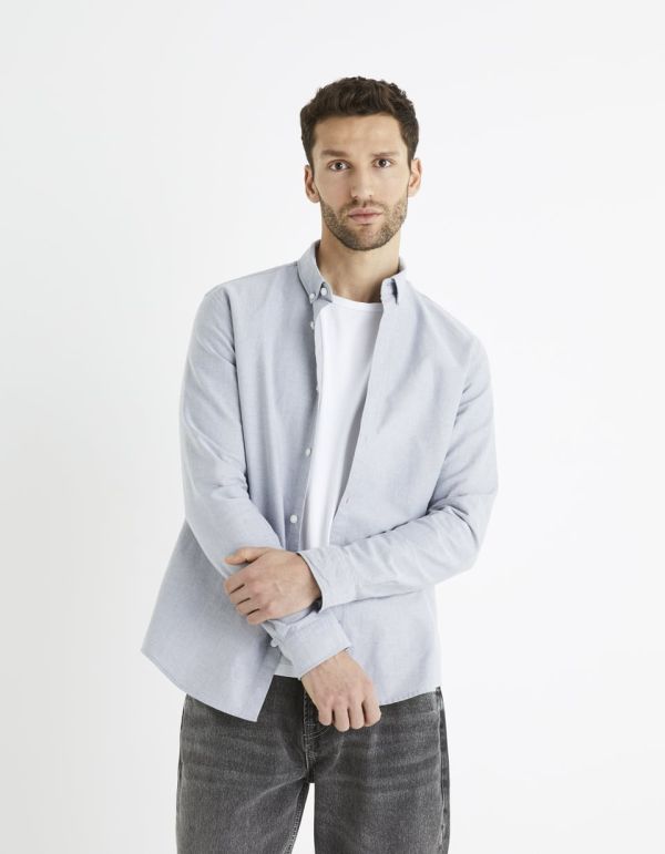 Chemise regular 100% coton