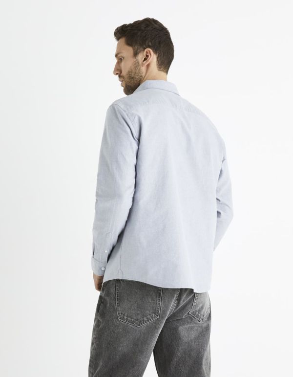 Chemise regular 100% coton