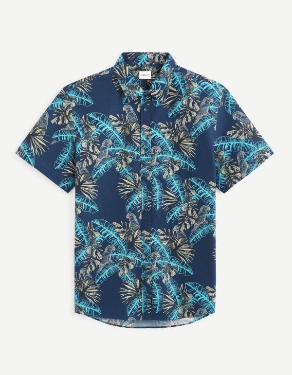 Chemise regular 100% coton