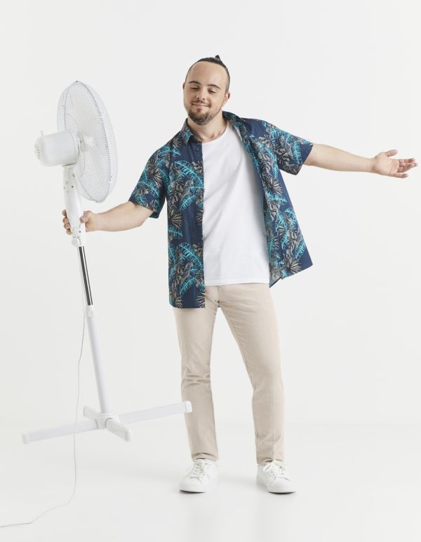 Chemise regular 100% coton