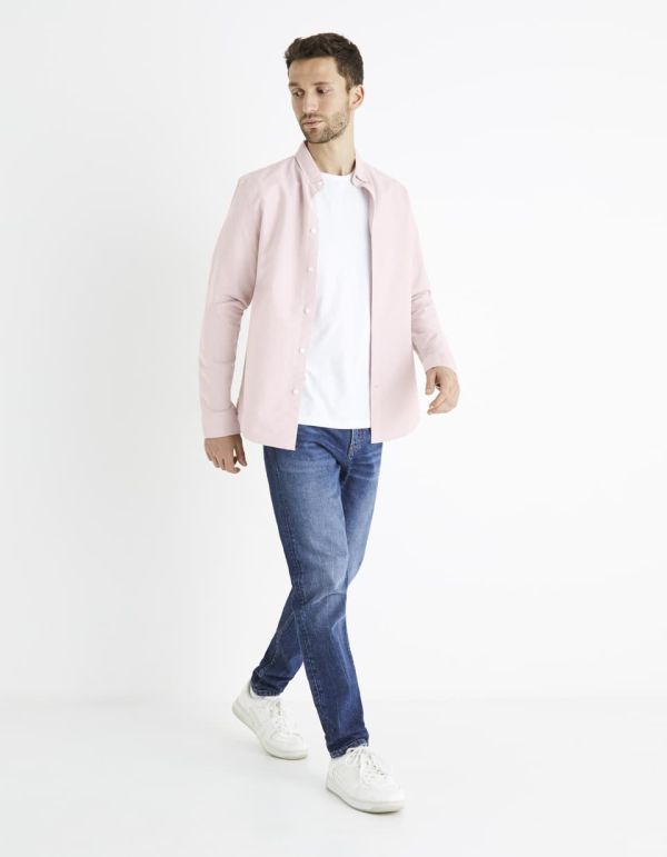 Chemise regular 100% coton