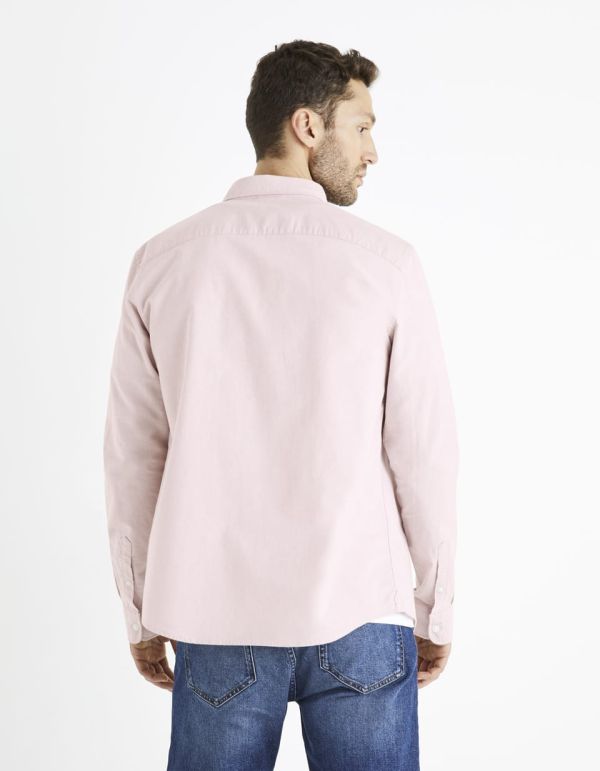 Chemise regular 100% coton