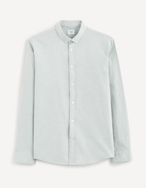 Chemise regular 100% coton