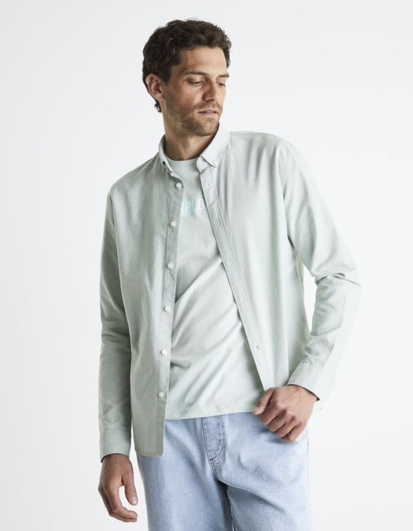 Chemise regular 100% coton