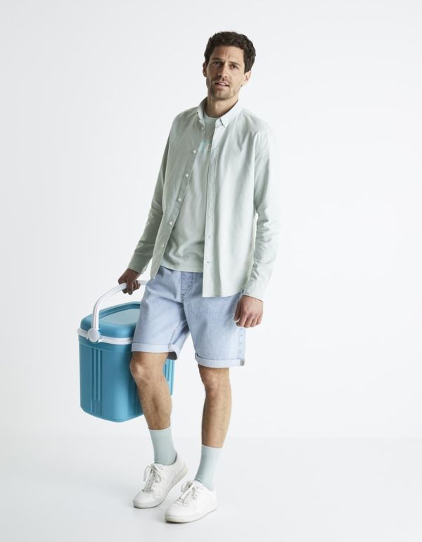 Chemise regular 100% coton