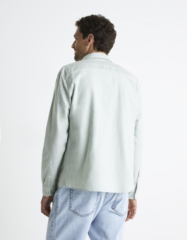 Chemise regular 100% coton