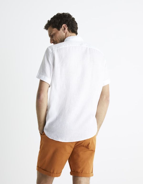 Chemise regular 100% lin